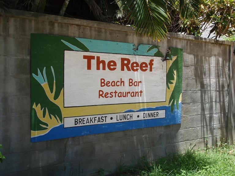 The Reef Beach Huts Hotel Vieux Fort Exterior photo